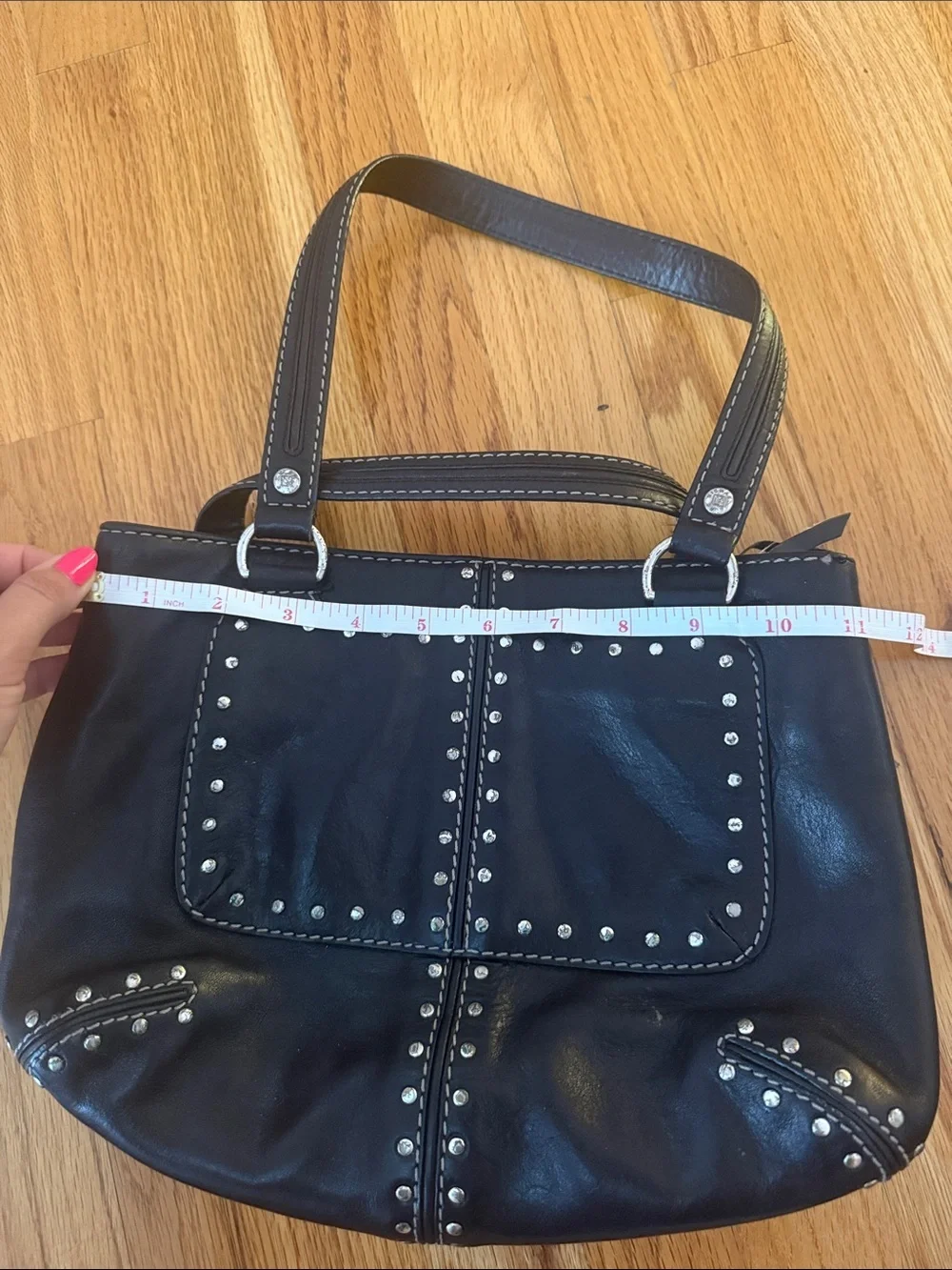Vintage Michael Kors Black Studded Bag